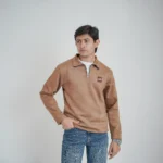 Premium original China Belbet fabric swift shirt with ziper