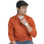 Premium original China Belbet fabric swift shirt with ziper - Image 2