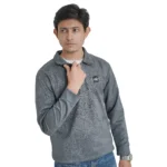 Premium original China Belbet fabric swift shirt with ziper - Image 4