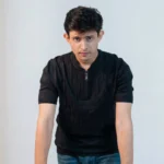 OLD MONEY Knitted Polo (Black)