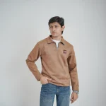 Premium original China Belbet fabric swift shirt with ziper