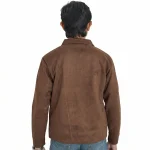 Premium original China Belbet fabric swift shirt with ziper - Image 2