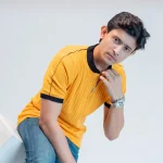 OLD MONEY Knitted Polo (Yellow) -Slim Fit - Image 5